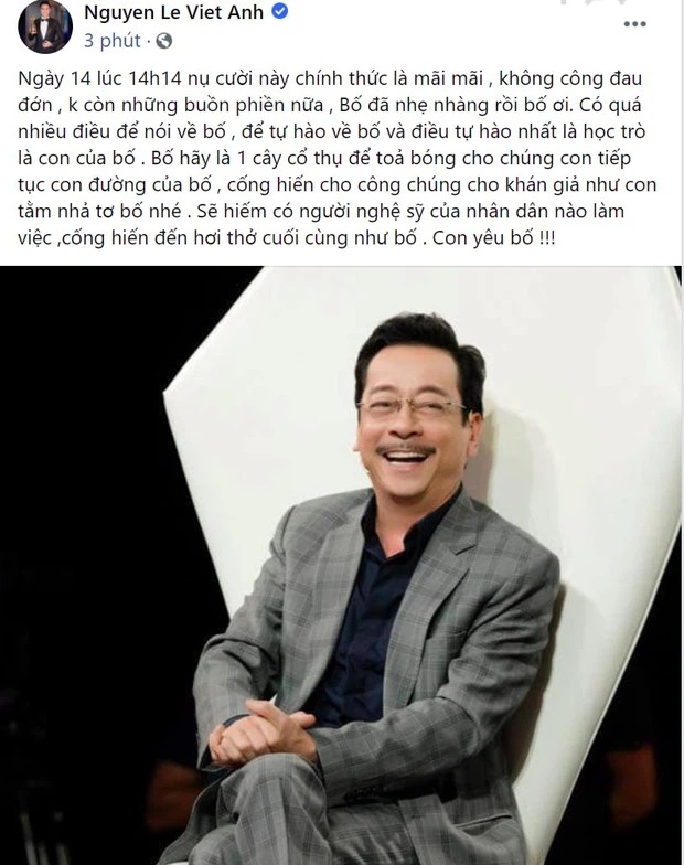 Bảo Thanh, Quốc Trường và nhiều sao Việt tiếc thương khi hay tin NSND Hoàng Dũng qua đời 3 Bảo Thanh, Quốc Trường và nhiều sao Việt tiếc thương khi hay tin NSND Hoàng Dũng qua đời 3