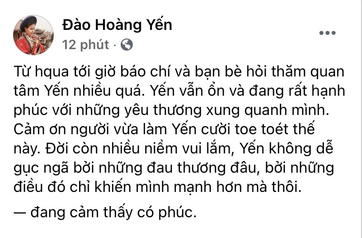 Sao nữ 'Về nhà đi con' ly hôn lần 4, khẳng định 'không dễ gục ngã bởi những đau thương' 1 Sao nữ 'Về nhà đi con' ly hôn lần 4, khẳng định 'không dễ gục ngã bởi những đau thương' 1