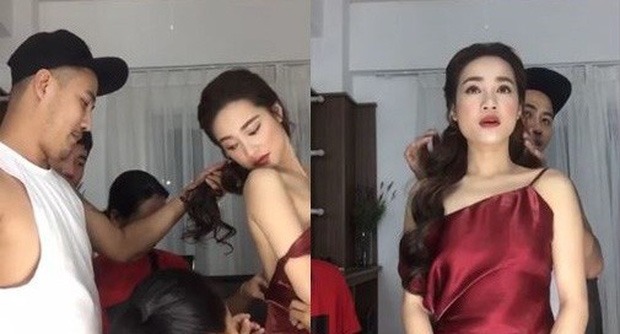 Sao nữ thản nhiên thay đồ trước mặt nam giới: Ngọc Trinh không bất ngờ bằng Trang Nhung, Tăng Thanh Hà 4 Sao nữ thản nhiên thay đồ trước mặt nam giới: Ngọc Trinh không bất ngờ bằng Trang Nhung, Tăng Thanh Hà 4