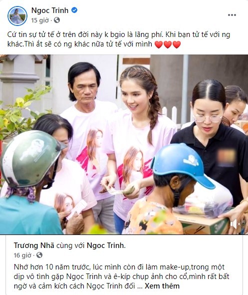 Ngọc Trinh bất ngờ bị thợ trang điểm 'vạch trần' con người thật cách đây 10 năm khi chưa nổi tiếng 3 Ngọc Trinh bất ngờ bị thợ trang điểm 'vạch trần' con người thật cách đây 10 năm khi chưa nổi tiếng 3