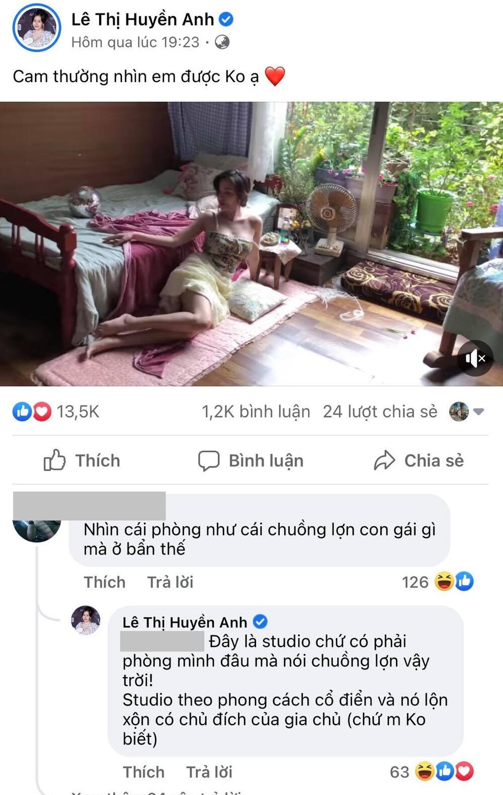 Bà Tưng đáp trả cực gắt khi bị chê ở bừa bộn khi để lộ ảnh trong phòng ngủ 2 Bà Tưng đáp trả cực gắt khi bị chê ở bừa bộn khi để lộ ảnh trong phòng ngủ 2