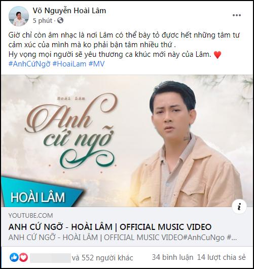 Hoài Lâm công khai 'đứa con tinh thần' ấp ủ bao lâu giữa ồn ào vợ cũ có tình yêu mới 1 Hoài Lâm công khai 'đứa con tinh thần' ấp ủ bao lâu giữa ồn ào vợ cũ có tình yêu mới 1