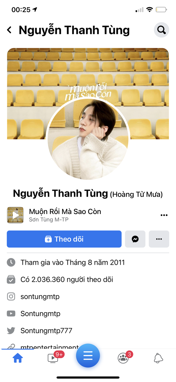 Luôn đứng đầu trong các BXH, không ngờ Sơn Tùng cũng có lúc 'thất thế' trước nhân vật này 6 Luôn đứng đầu trong các BXH, không ngờ Sơn Tùng cũng có lúc 'thất thế' trước nhân vật này 6