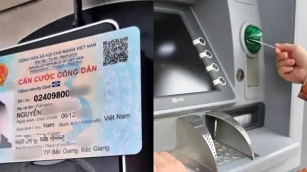 Rút tiền bằng căn cước công dân gắn chip tại ATM như thế nào?
