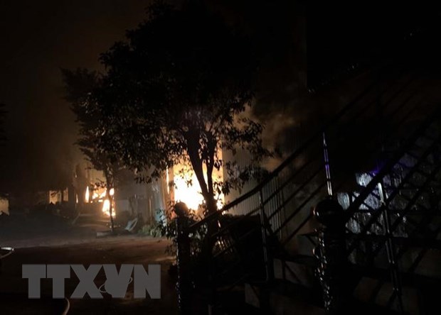 Cháy nhà giữa lúc U22 Việt Nam chiến thắng, 4 người tử vong 1