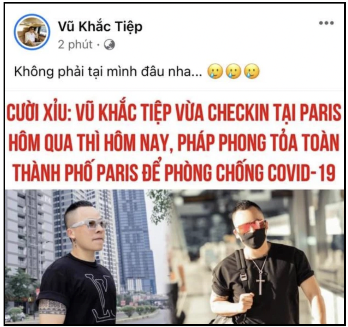 Vũ Khắc Tiệp lại được dân tình phong 'thánh cách ly' nhưng sự thật phía sau là gì? 4 Vũ Khắc Tiệp lại được dân tình phong 'thánh cách ly' nhưng sự thật phía sau là gì? 4