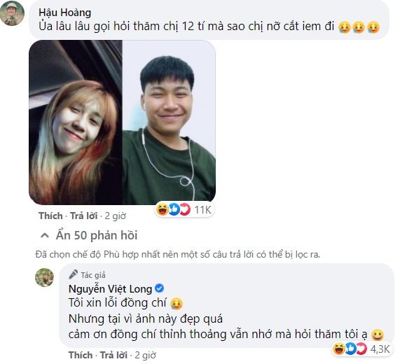 Vừa khoe ảnh mới, mũi trưởng Long đã bị Hậu Hoàng 'dằn mặt' khiến dân tình sửng sốt 2 Vừa khoe ảnh mới, mũi trưởng Long đã bị Hậu Hoàng 'dằn mặt' khiến dân tình sửng sốt 2