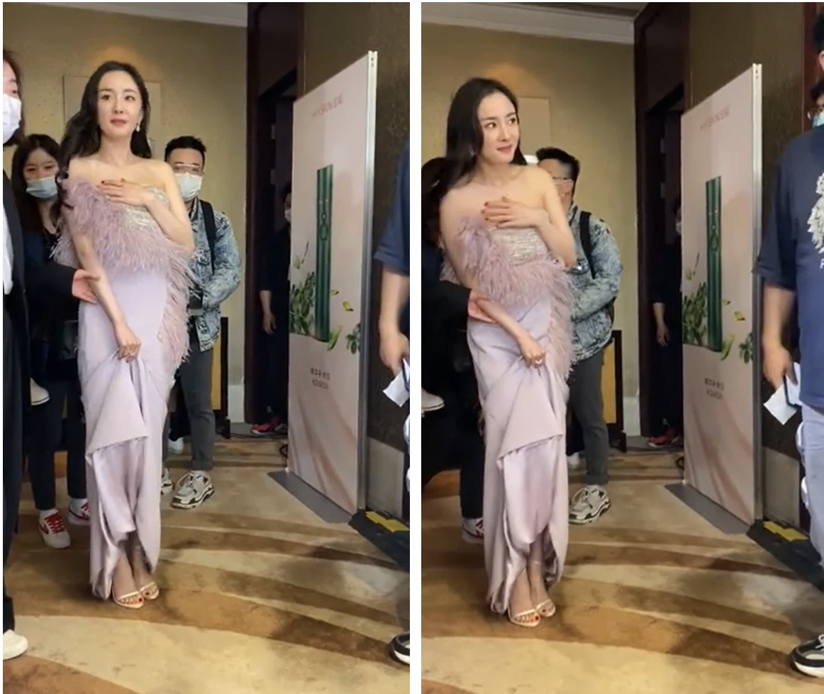 Nhan sắc lạ lẫm đến khó tin của Dương Mịch qua ống kính team qua đường 4 Nhan sắc lạ lẫm đến khó tin của Dương Mịch qua ống kính team qua đường 4