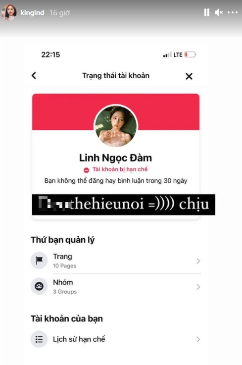 Linh Ngọc Đàm vô cớ bị 'khóa môi, tạm đóng mỏ vàng', có hối hận vì từng từ chối hợp đồng 400 triệu/tháng? 3 Linh Ngọc Đàm vô cớ bị 'khóa môi, tạm đóng mỏ vàng', có hối hận vì từng từ chối hợp đồng 400 triệu/tháng? 3