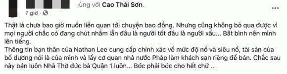 Nathan Lee 'dằn mặt' Cao Thái Sơn sau khi bị 'bóc mẽ' đòi rao bán cả Toà thị chính Paris và cái kết 1 Nathan Lee 'dằn mặt' Cao Thái Sơn sau khi bị 'bóc mẽ' đòi rao bán cả Toà thị chính Paris và cái kết 1