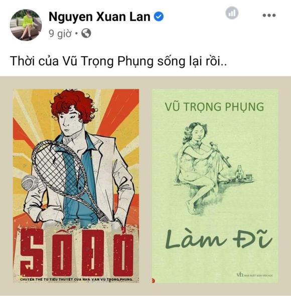 Siêu mẫu Xuân Lan bình thản giữa cơn giông tố của Nathan Lee: 'Chị đang đọc tác phẩm văn học!' 1 Siêu mẫu Xuân Lan bình thản giữa cơn giông tố của Nathan Lee: 'Chị đang đọc tác phẩm văn học!' 1