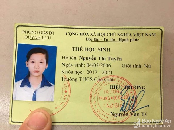 Nữ sinh lớp 9 ở Nghệ An 'mất tích' bí ẩn trước ngày khai giảng 1