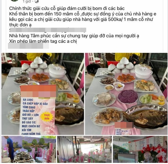Nhà hàng ở Điện Biên bị 'bom' 150 mâm cỗ cưới: Sáng nay cô dâu còn ra thử váy cưới 4
