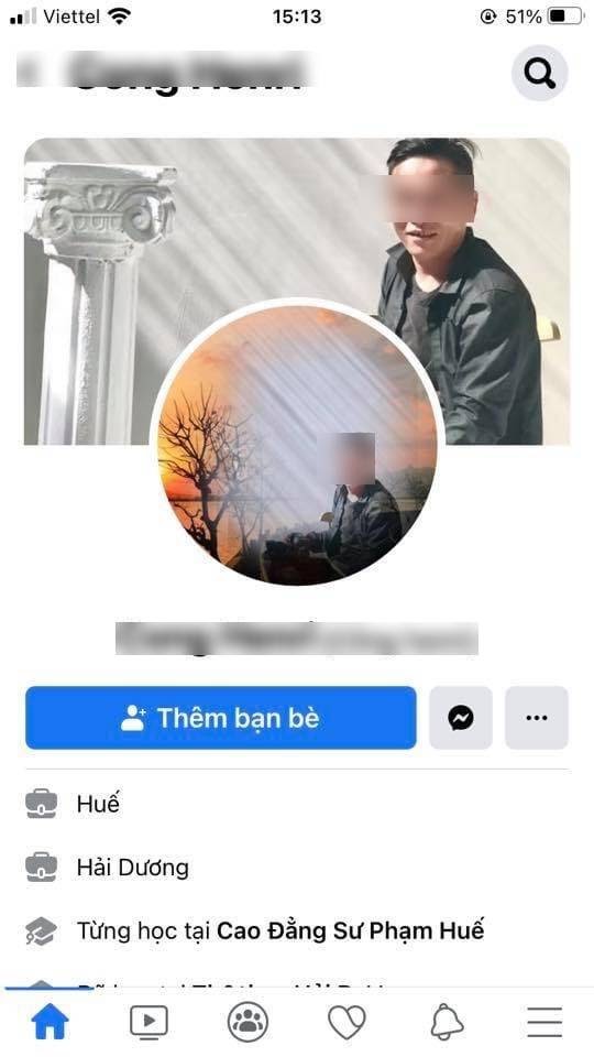 Vụ đánh ghen lột đồ ở Huế: Cô gái đang hoảng loạn vì không chịu nổi cú sốc, tìm ra FB người đàn ông 5 Vụ đánh ghen lột đồ ở Huế: Cô gái đang hoảng loạn vì không chịu nổi cú sốc, tìm ra FB người đàn ông 5