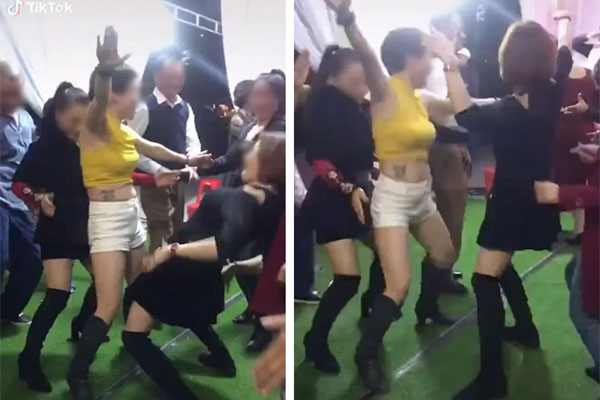 Hội mẹ chồng thời 4.0 'quẩy' như dancer chuyên nghiệp trong đám cưới gây tranh cãi 1 Hội mẹ chồng thời 4.0 'quẩy' như dancer chuyên nghiệp trong đám cưới gây tranh cãi 1