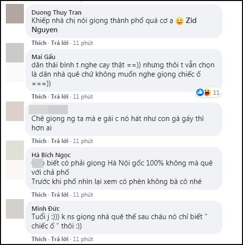 Chị gái cà khịa giọng nói 'nhà quê' của Sơn Tùng, Chi Pu ngồi không cũng bị 'dính chưởng' 5 Chị gái cà khịa giọng nói 'nhà quê' của Sơn Tùng, Chi Pu ngồi không cũng bị 'dính chưởng' 5