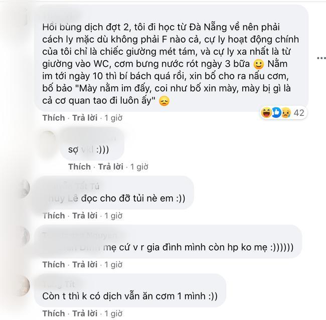 Là F3 những vẫn bị mẹ dọn cơm riêng như đi cách ly, cậu ấm tủi thân than khóc với bạn bè 2 Là F3 những vẫn bị mẹ dọn cơm riêng như đi cách ly, cậu ấm tủi thân than khóc với bạn bè 2