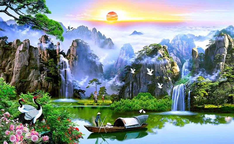 Chọn 5 kiểu tranh này treo trong nhà dịp Tết giúp gia chủ may mắn, đủ đầy quanh năm 4 Chọn 5 kiểu tranh này treo trong nhà dịp Tết giúp gia chủ may mắn, đủ đầy quanh năm 4