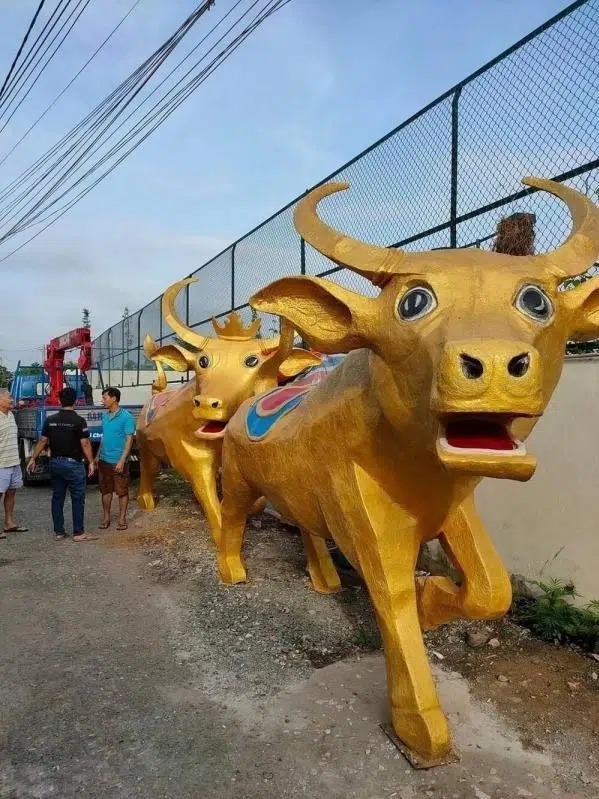Dân mạng phì cười với linh vật đón Tết Tân Sửu 2021: Top 1 thuộc về chú 'trâu lai heo' 4 Dân mạng phì cười với linh vật đón Tết Tân Sửu 2021: Top 1 thuộc về chú 'trâu lai heo' 4
