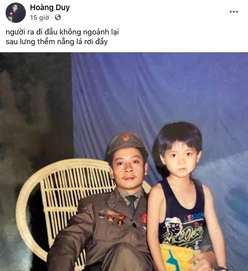 Con trai NSND Hoàng Dũng nghẹn ngào chia sẻ kỷ niệm đáng nhớ về người bố tài hoa 1 Con trai NSND Hoàng Dũng nghẹn ngào chia sẻ kỷ niệm đáng nhớ về người bố tài hoa 1