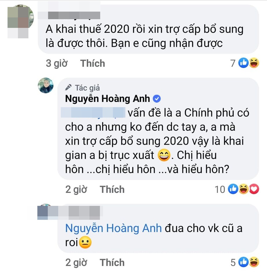 Hoàng Anh ám chỉ vợ cũ 'ăn chặn' trợ cấp Covid-19, Thắm Bebe liền có động thái đầy mỉa mai 3 Hoàng Anh ám chỉ vợ cũ 'ăn chặn' trợ cấp Covid-19, Thắm Bebe liền có động thái đầy mỉa mai 3