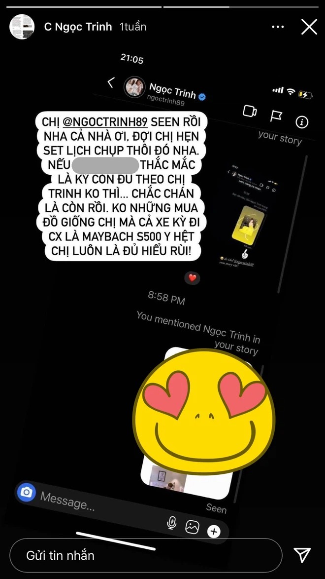 Nam sinh từng chi gần 100 triệu để ngồi cạnh Ngọc Trinh lại khoe bữa ăn tối bằng cả tháng lương NVVP 6 Nam sinh từng chi gần 100 triệu để ngồi cạnh Ngọc Trinh lại khoe bữa ăn tối bằng cả tháng lương NVVP 6