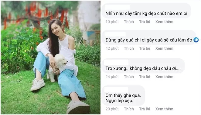 Hiền Thục lại khiến khán giả lo lắng trước loạt ảnh lộ vóc dáng cò hương 4 Hiền Thục lại khiến khán giả lo lắng trước loạt ảnh lộ vóc dáng cò hương 4