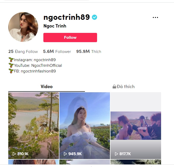 Không ngờ Tiktok Lê Bống lại có thể 'ăn đứt' cả Ngọc Trinh, Chi Pu về khoản này 1 Không ngờ Tiktok Lê Bống lại có thể 'ăn đứt' cả Ngọc Trinh, Chi Pu về khoản này 1