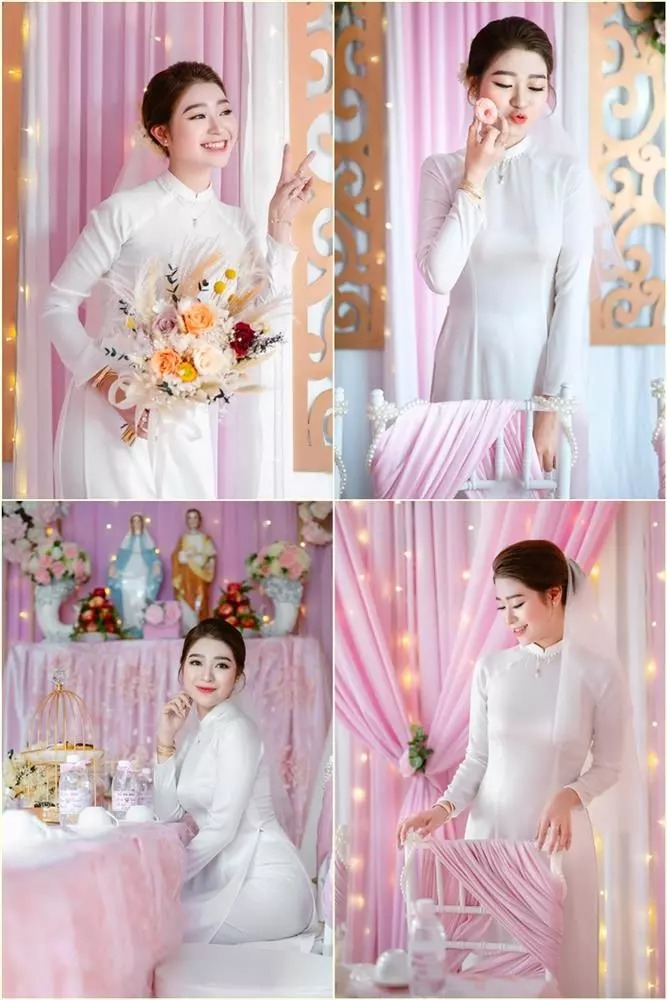 Cuồng màu hồng, cô dâu An Giang trang trí tiệc cưới ngập tràn chú mèo Hello Kitty 6 Cuồng màu hồng, cô dâu An Giang trang trí tiệc cưới ngập tràn chú mèo Hello Kitty 6