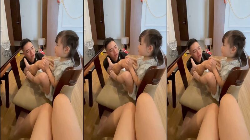 Ông bố trẻ khóc cạn nước mắt khi con gái sắp đi học, thái độ của bé khiến ai nấy cũng bật cười 1 Ông bố trẻ khóc cạn nước mắt khi con gái sắp đi học, thái độ của bé khiến ai nấy cũng bật cười 1