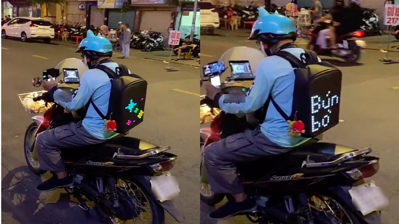 Đi làm vì đam mê, anh shipper 'chịu chơi' nhất Việt Nam đầu tư combo công nghệ khiến dân tình nhìn mà thèm 2