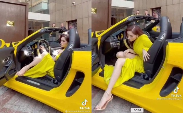 'MC 3000 chữ' từng dẫn đài VTV lên tiếng khi bị fan góp ý đi giày cao gót lái siêu xe 2 'MC 3000 chữ' từng dẫn đài VTV lên tiếng khi bị fan góp ý đi giày cao gót lái siêu xe 2