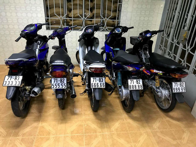 Honda Wave Alpha đời 2005 có giá hơn 200 triệu sau khi gắn biển ngũ quý 6 5 Honda Wave Alpha đời 2005 có giá hơn 200 triệu sau khi gắn biển ngũ quý 6 5
