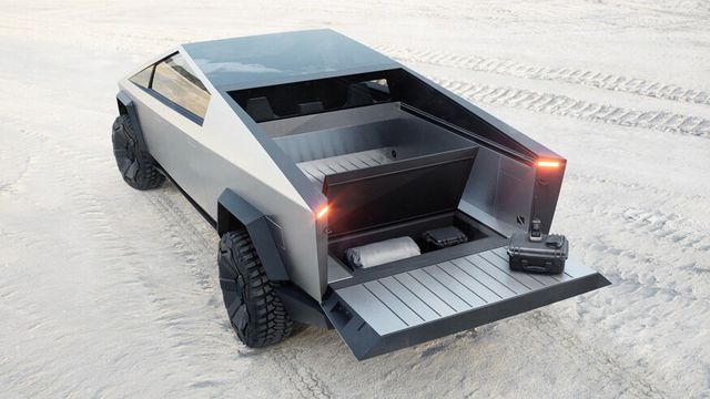 Xe bán tải 'đến từ tương lai' của tỷ phú Elon Musk's gây chú ý khi xuất hiện trên phố 4 Xe bán tải 'đến từ tương lai' của tỷ phú Elon Musk's gây chú ý khi xuất hiện trên phố 4