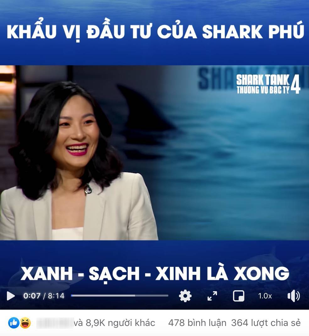 Học vấn khủng của nữ CEO khiến Shark Phú bị chỉ trích vì khẩu vị 'sạch - xanh - xinh' 1 Học vấn khủng của nữ CEO khiến Shark Phú bị chỉ trích vì khẩu vị 'sạch - xanh - xinh' 1