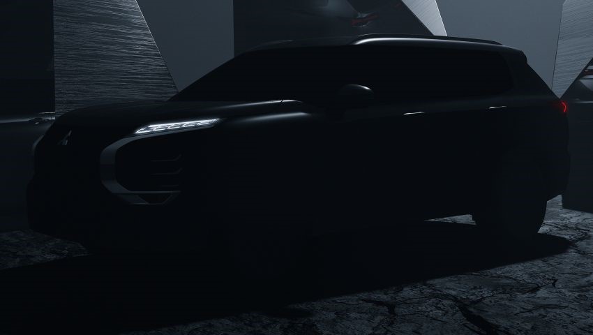 Mitsubishi Outlander 2021 nhá hàng chuẩn bị ra mắt, đối thủ đáng gờm của Honda CR-V và Toyota RAV4 1