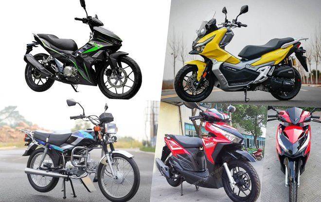 Các mẫu xe máy của Honda bị nhái mẫu mã trắng trợn: Giống đến 99% mà giá rẻ như cho 1 Các mẫu xe máy của Honda bị nhái mẫu mã trắng trợn: Giống đến 99% mà giá rẻ như cho 1
