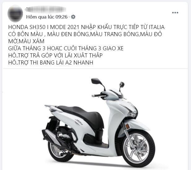 Honda SH 350i 2021 rục rịch về Việt Nam sẽ có giá bao nhiêu? 1 Honda SH 350i 2021 rục rịch về Việt Nam sẽ có giá bao nhiêu? 1