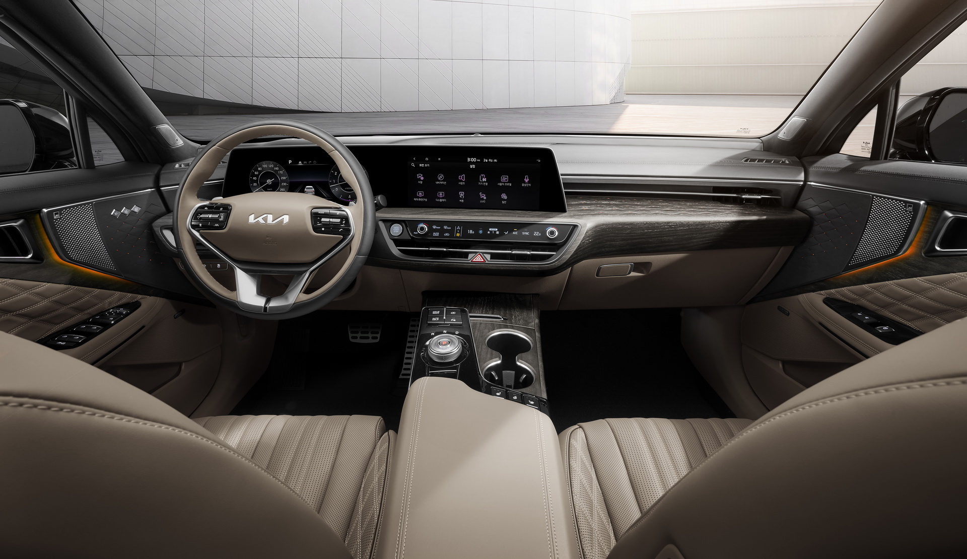 KIA K8 rò rỉ ảnh nội thất xịn, chất như xe sang 2 KIA K8 rò rỉ ảnh nội thất xịn, chất như xe sang 2