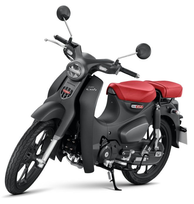 Ngắm nhìn Honda Super Cub bản đen tuyền: Đẳng cấp của một huyền thoại 3 Ngắm nhìn Honda Super Cub bản đen tuyền: Đẳng cấp của một huyền thoại 3