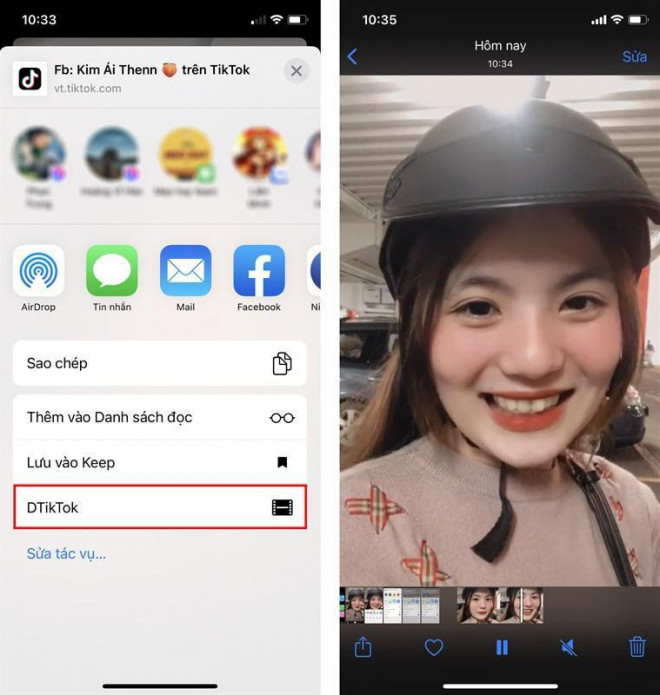 Tải video TikTok về iPhone dễ dàng, không dính logo, không ID người dùng 5 Tải video TikTok về iPhone dễ dàng, không dính logo, không ID người dùng 5