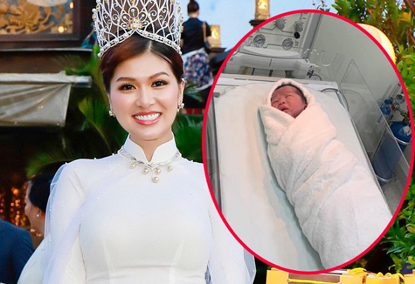 Hoa hậu đông con nhất Việt Nam hạ sinh con thứ 6 cho bạn trai đại gia 1