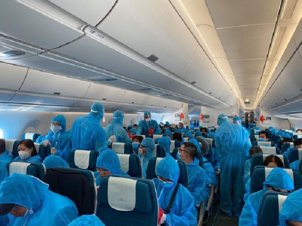 Chuyến bay hồi hương đặc biệt, đưa 276 công dân Việt Nam từ Cuba và Đức về nước 3