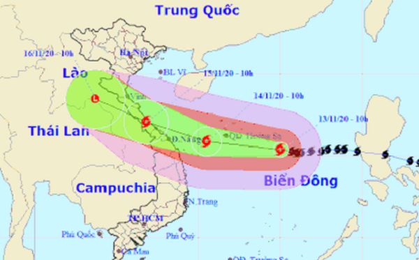 Tin bão khẩn cấp cơn bão số 13: Các tỉnh miền Trung tức tốc lên phương án di dời 135.000 hộ dân 1