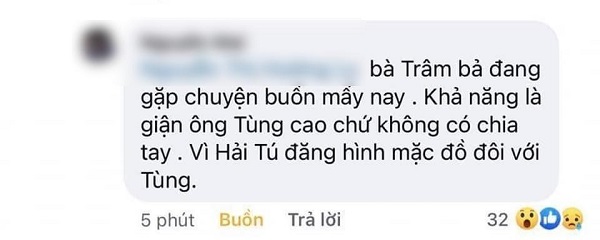 Hải Tú bị chỉ trích thậm tệ giữa drama Sơn Tùng 'cắm sừng' Thiều Bảo Trâm 6 Hải Tú bị chỉ trích thậm tệ giữa drama Sơn Tùng 'cắm sừng' Thiều Bảo Trâm 6