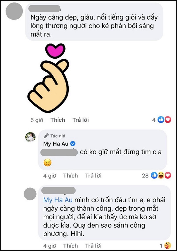 Phản ứng bất ngờ của Âu Hà My khi được dân mạng thúc 'trả thù' kẻ phản bội 2 Phản ứng bất ngờ của Âu Hà My khi được dân mạng thúc 'trả thù' kẻ phản bội 2
