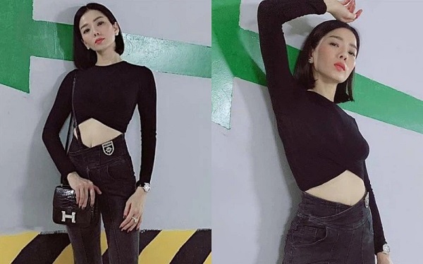 Vừa công khai hẹn hò Lâm Bảo Châu, Lệ Quyên đã để lộ vòng 2 lùm xùm như mang bầu 3 Vừa công khai hẹn hò Lâm Bảo Châu, Lệ Quyên đã để lộ vòng 2 lùm xùm như mang bầu 3