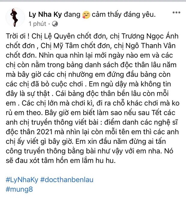 Mỹ Tâm vừa rộ tin hẹn hò Mai Tài Phến, Lý Nhã Kỳ đã vội giận hờn muốn 'chốt đơn' 2 Mỹ Tâm vừa rộ tin hẹn hò Mai Tài Phến, Lý Nhã Kỳ đã vội giận hờn muốn 'chốt đơn' 2