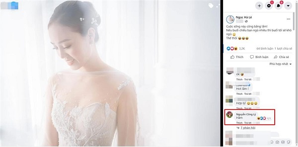Vợ 3 của Công Lý gây cười với màn đòi quà trá hình ngày 8/3 3 Vợ 3 của Công Lý gây cười với màn đòi quà trá hình ngày 8/3 3