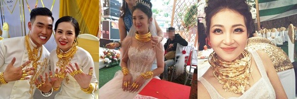 Bố là chủ tiệm đá quý, con gái ngày cưới được đeo vàng trĩu cổ mỏi tay 3 Bố là chủ tiệm đá quý, con gái ngày cưới được đeo vàng trĩu cổ mỏi tay 3